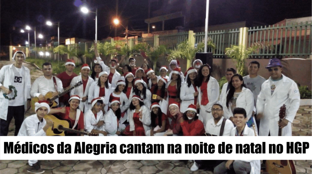 Pacientes do HGP recebem os Médicos da Alegria
