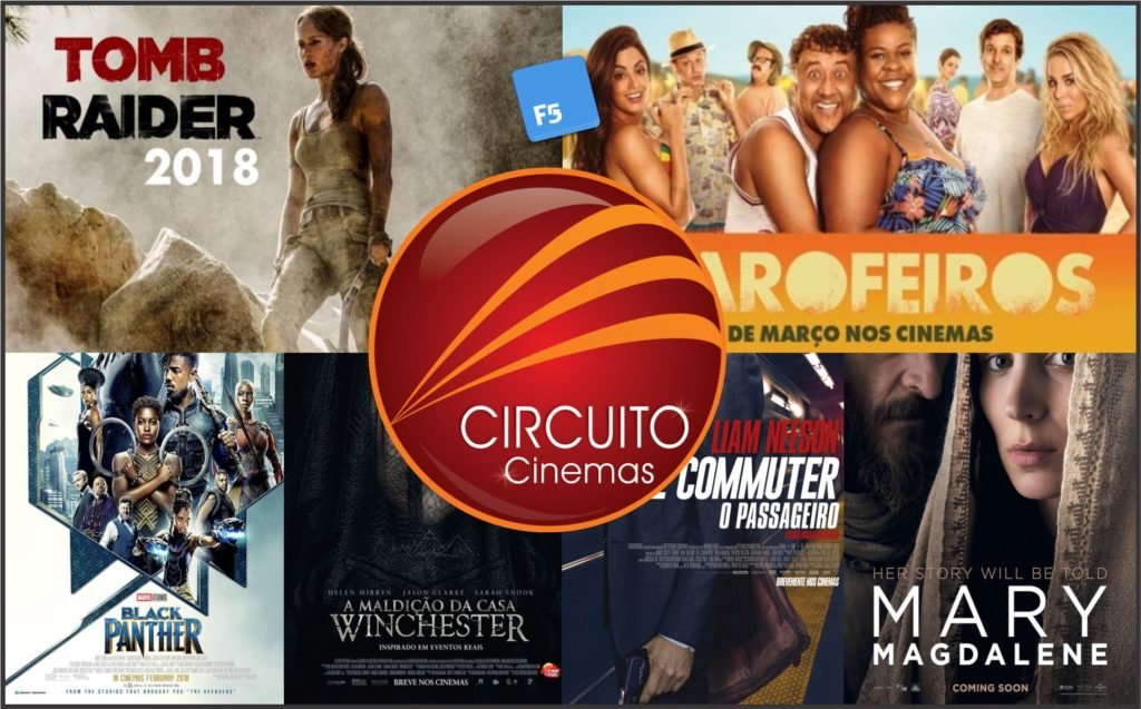 Circuito Cinemas – 15-03 à 21-03-2018
