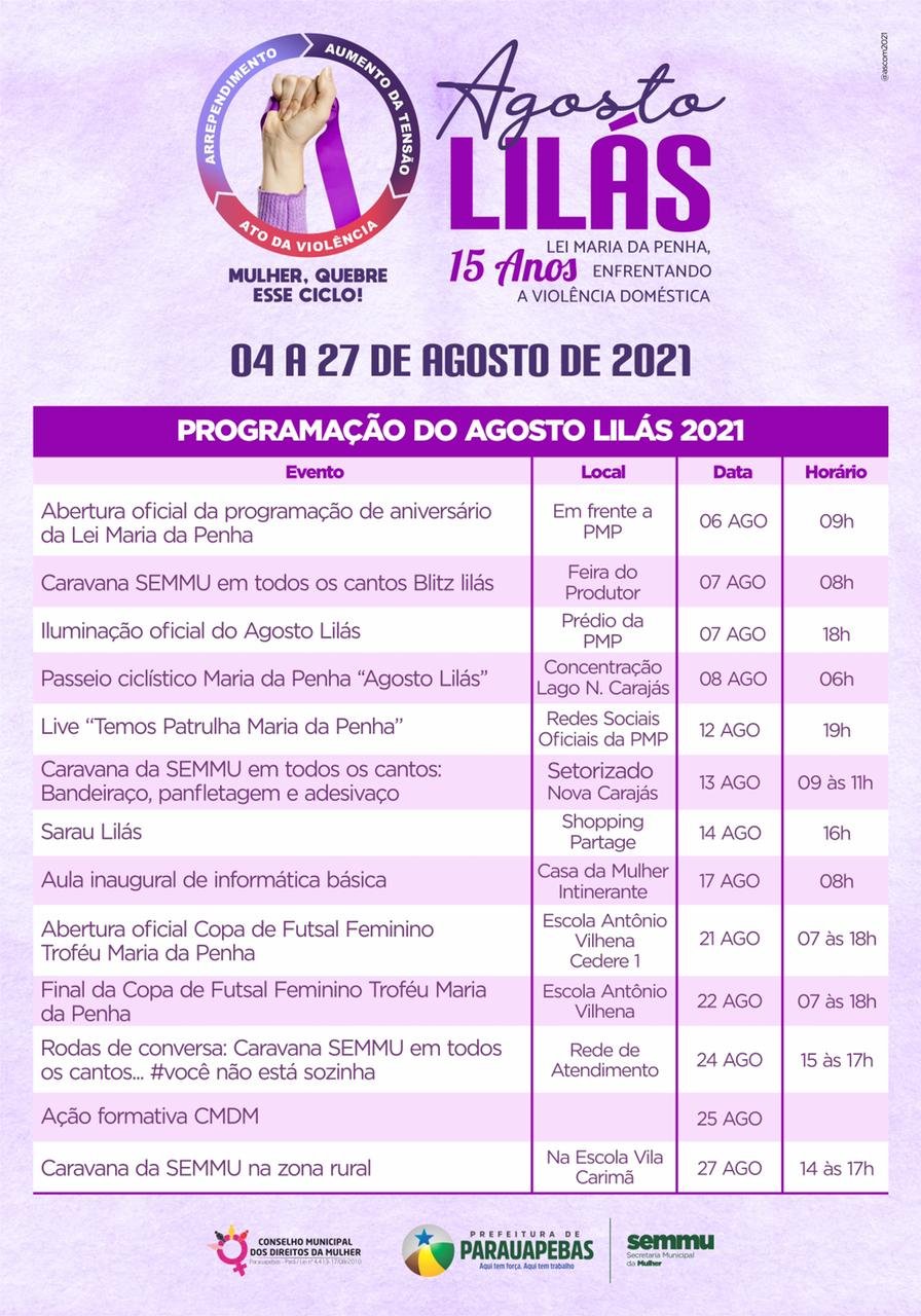 Parauapebas lança campanha contra violência