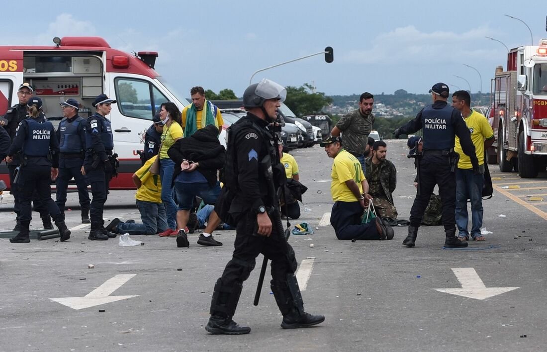 Balanço das prisões relacionadas aos atos antidemocráticos em Brasília