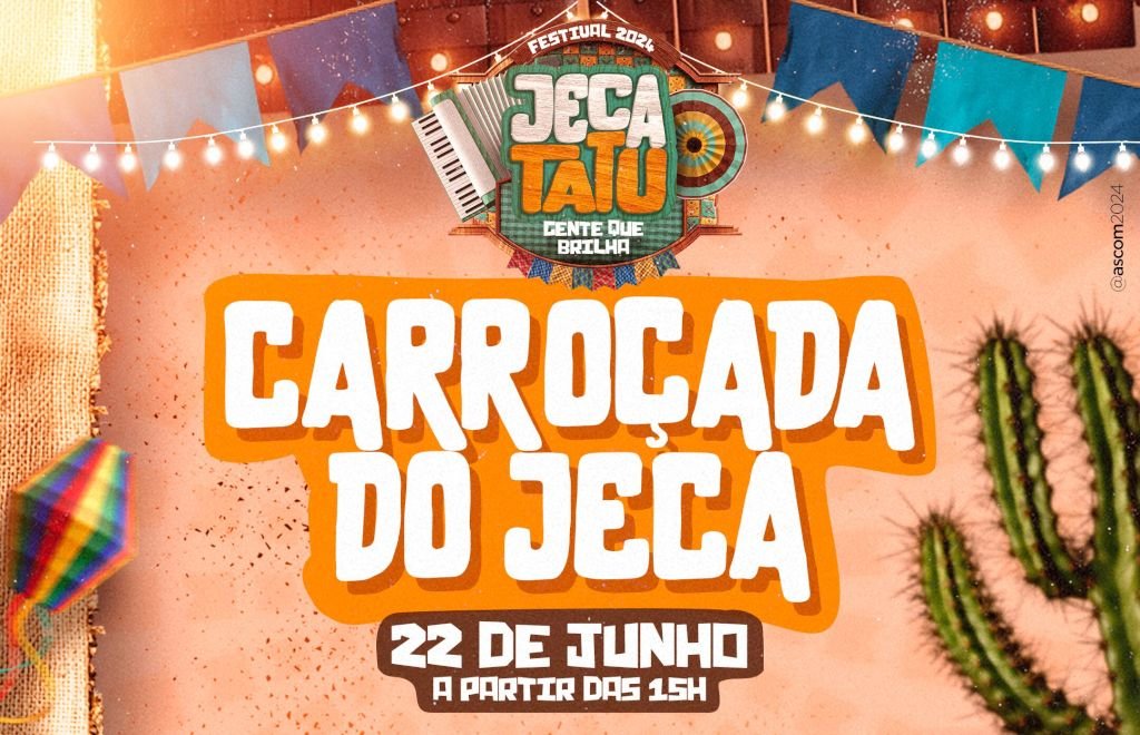 Grande Carroçada Abre Festival Junino Jeca Tatu 2024