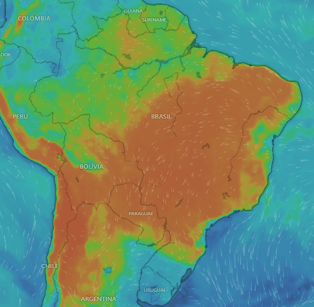 Baixa Umidade e Calor Intenso em 12 Estados