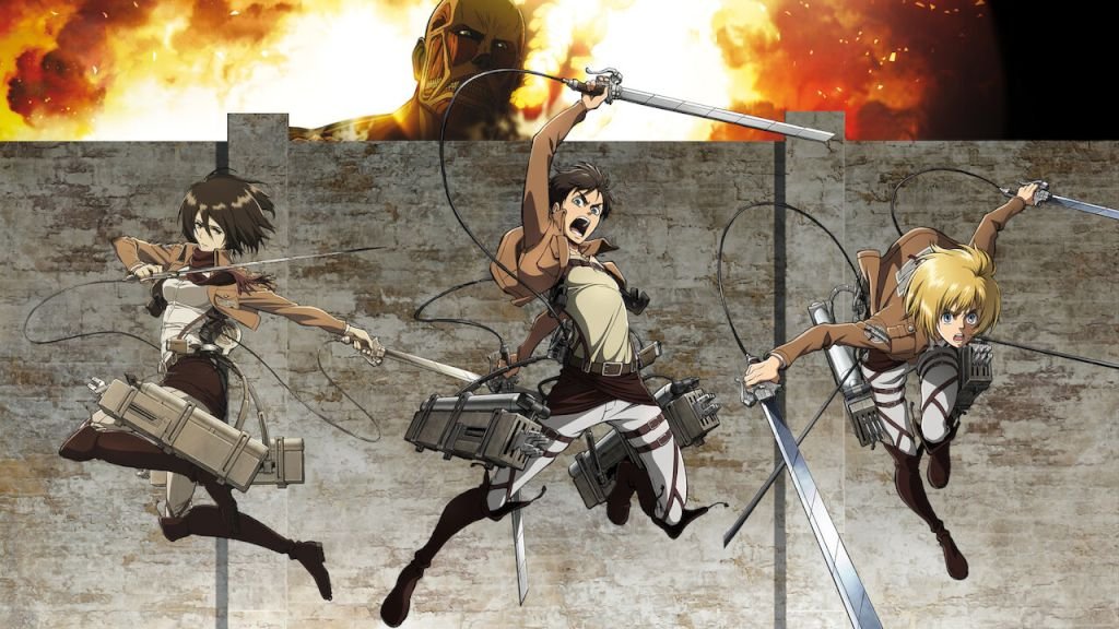 Crunchyroll libera Attack on Titan completo antes do filme