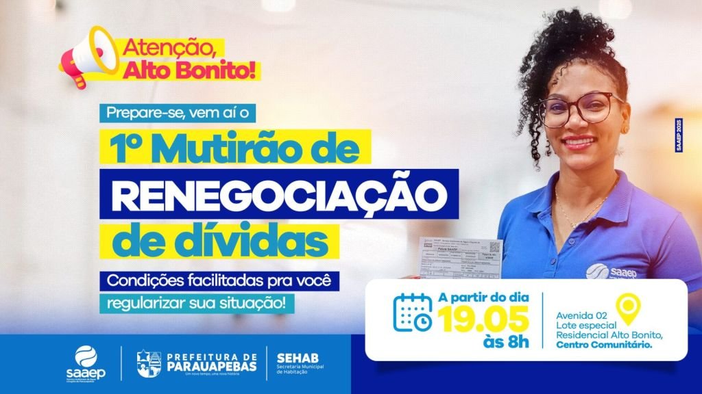 Mutirão Saaep oferece acordos facilitados