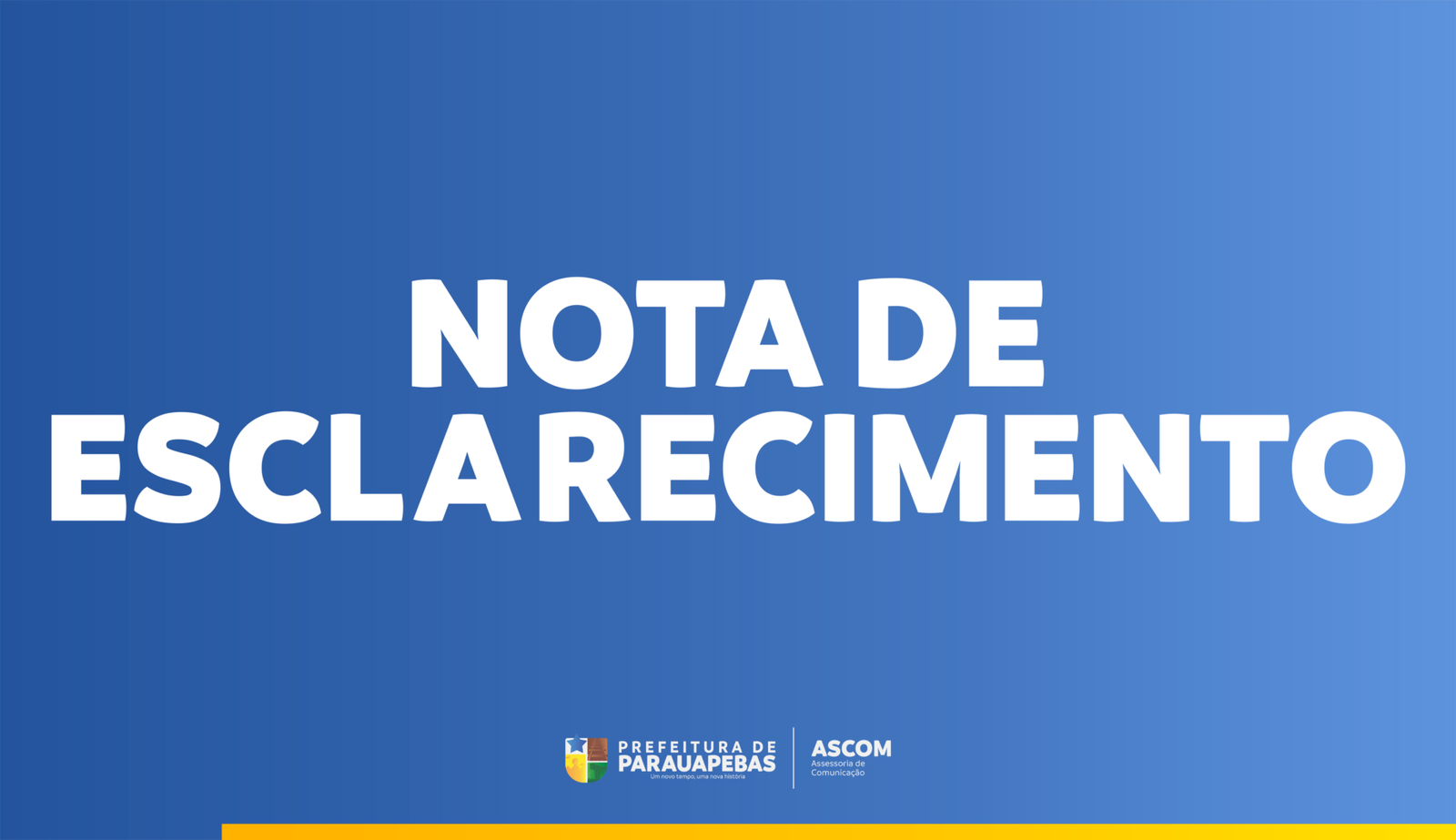 Prefeitura de Parauapebas alerta sobre golpes