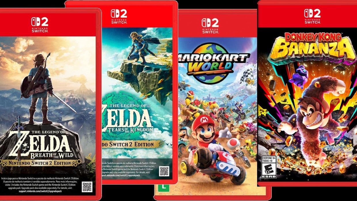 Nintendo Switch 2 divide fãs com mídia híbrida