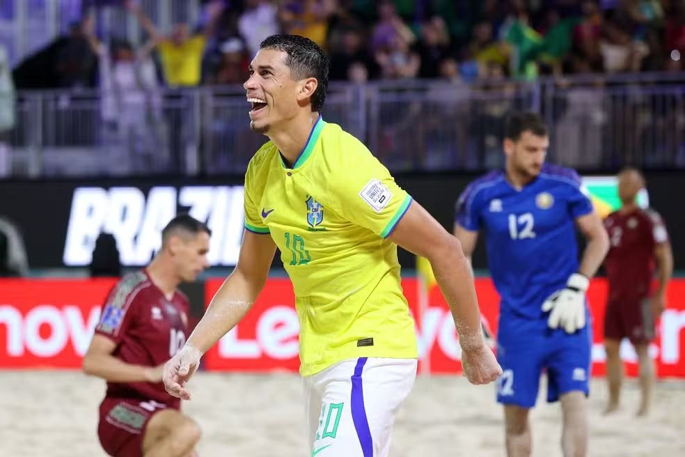 Brasil é heptacampeão da Copa de Futebol de Areia