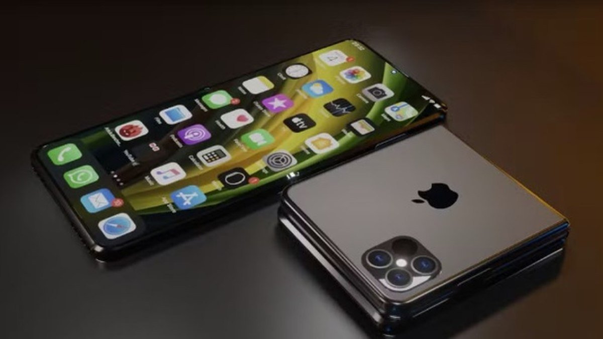 Apple planeja iPhone curvo e dobrável até 2027