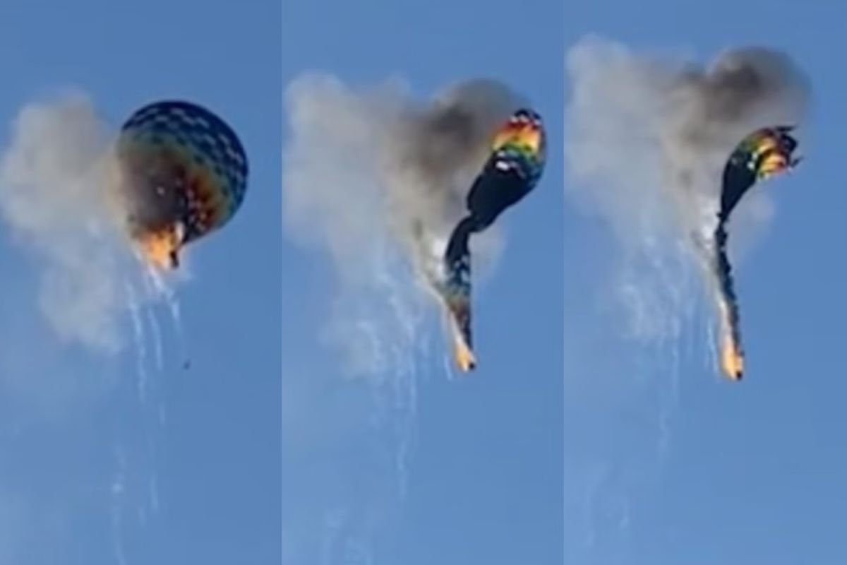 Acidente com balão em SC Repercute Internacionalmente