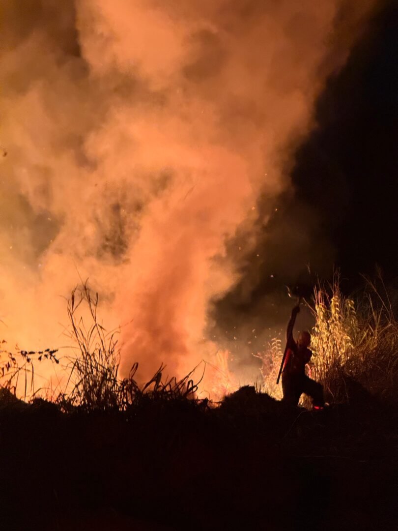 Incêndio em Parauapebas mobiliza força-tarefa