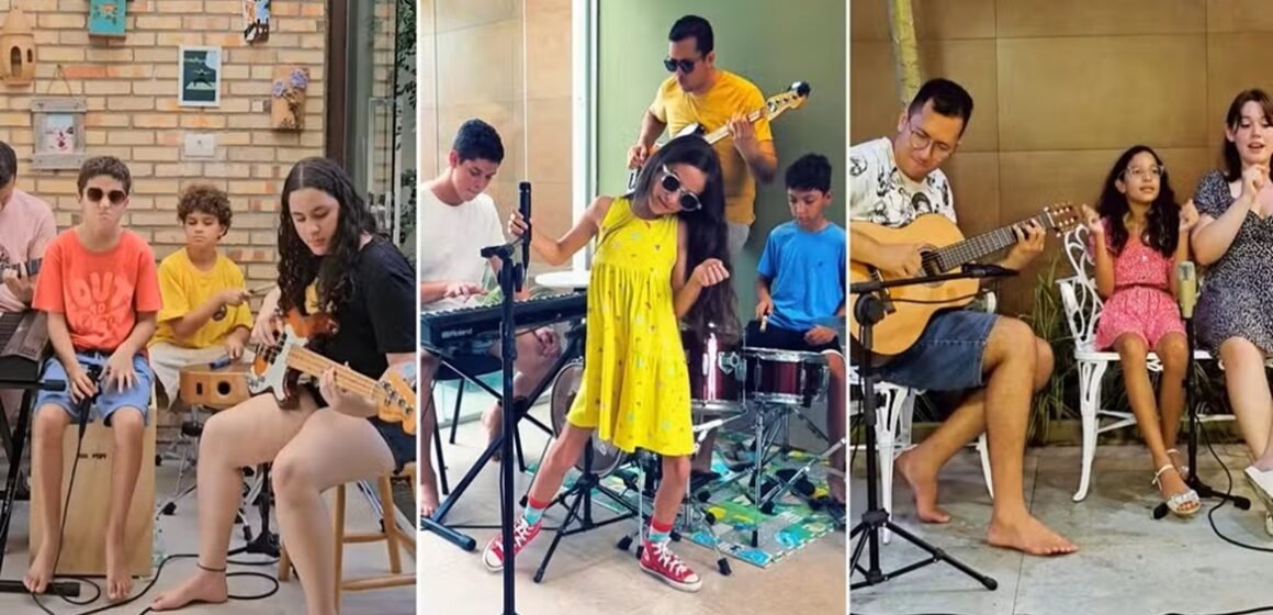 Professor maranhense encanta com banda infantil