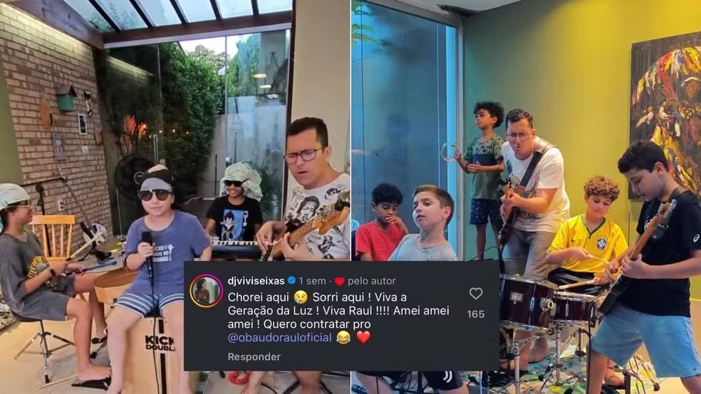 Professor maranhense encanta com banda infantil