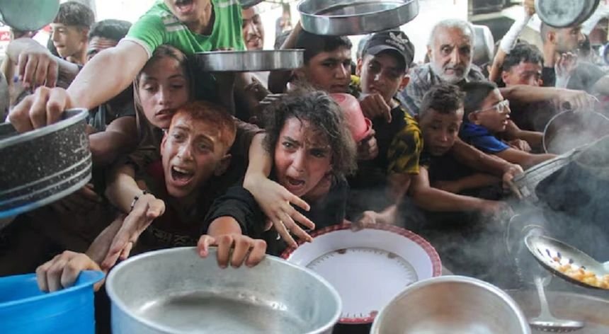 Fome em Gaza afeta meio milhão de pessoas