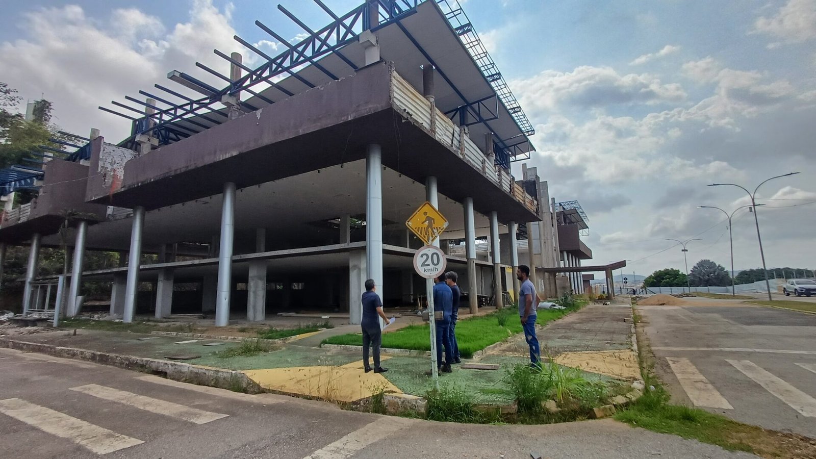 Reconstrução da antiga Prefeitura de Parauapebas ganha nova fase