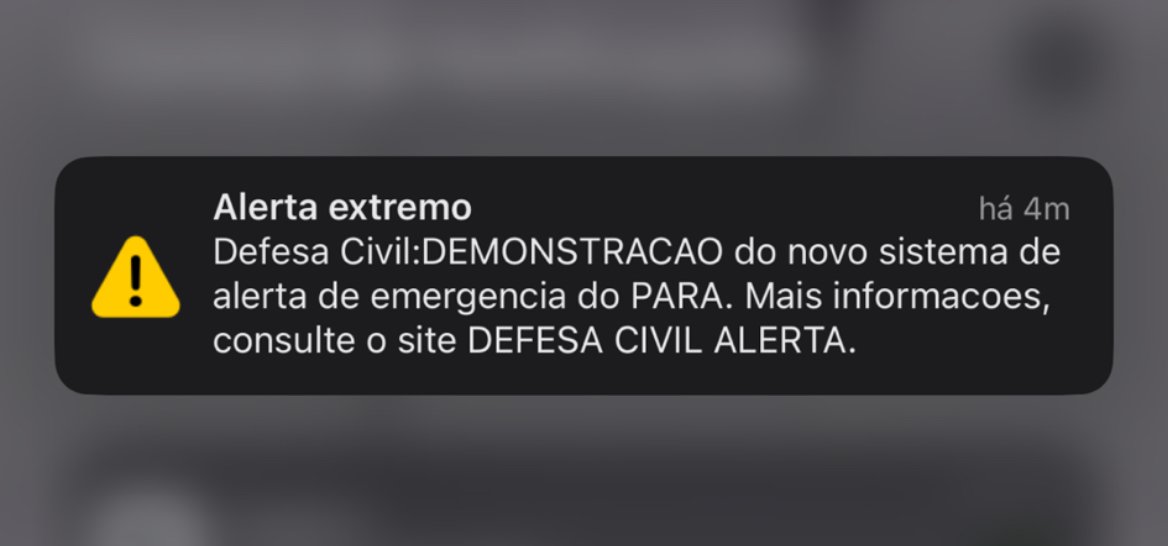 Defesa Civil busca opinião da população sobre alerta de emergência