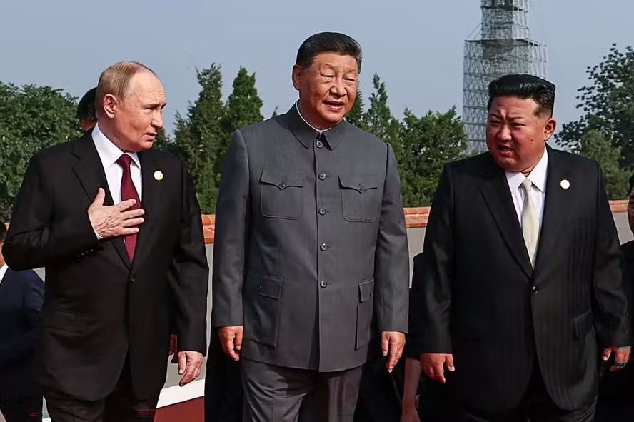 Xi Jinping recebe Putin e Kim em Pequim em encontro histórico