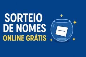 Sorteio de Nomes Online Grátis