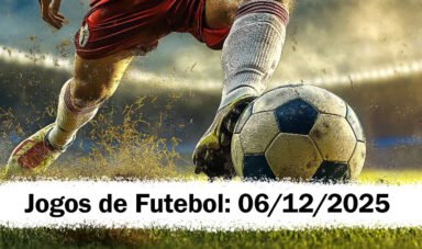 Jogos de Futebol Hoje – Sábado: 06-12-25 – Palpites