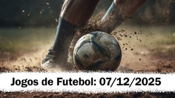 Jogos de Futebol Hoje – Domingo: 07-12-2025 – Palpites