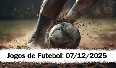 Jogos de Futebol Hoje – Domingo: 07-12-2025 – Palpites