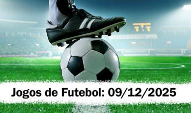 Jogos desta Terça-feira: 09-12-2025 – palpites e transmissão