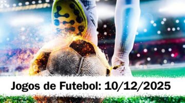 Jogos desta Quarta-feira: 10-12-2025 – palpites e transmissão