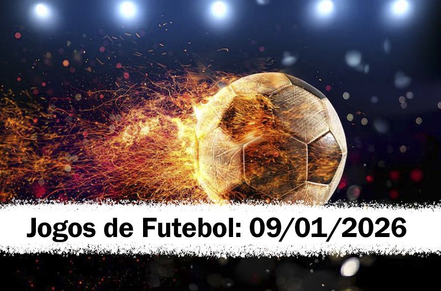 Jogos de Futebol Hoje – Sexta: 09-01-26 - Palpites e Transmissão