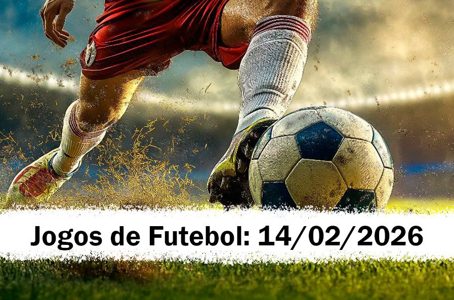 Futebol Hoje Sábado: 14-02-25 palpites e transmissão
